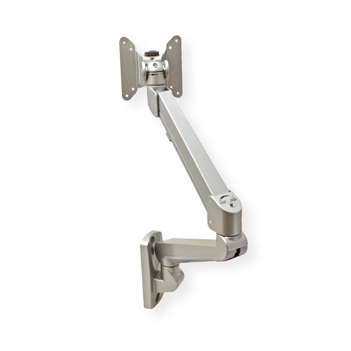 ROLINE Bras pour LCD, montage mural, Gaz, 4 articulations