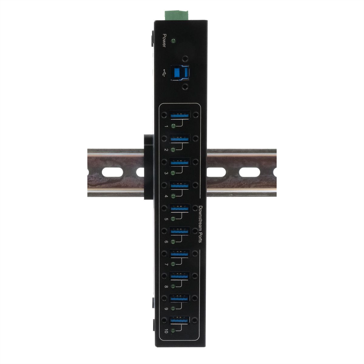 EXSYS EX-11220HMVS HUB 10 ports USB 3.2 Gen 1 Métal VIA VL811+ Chipset
