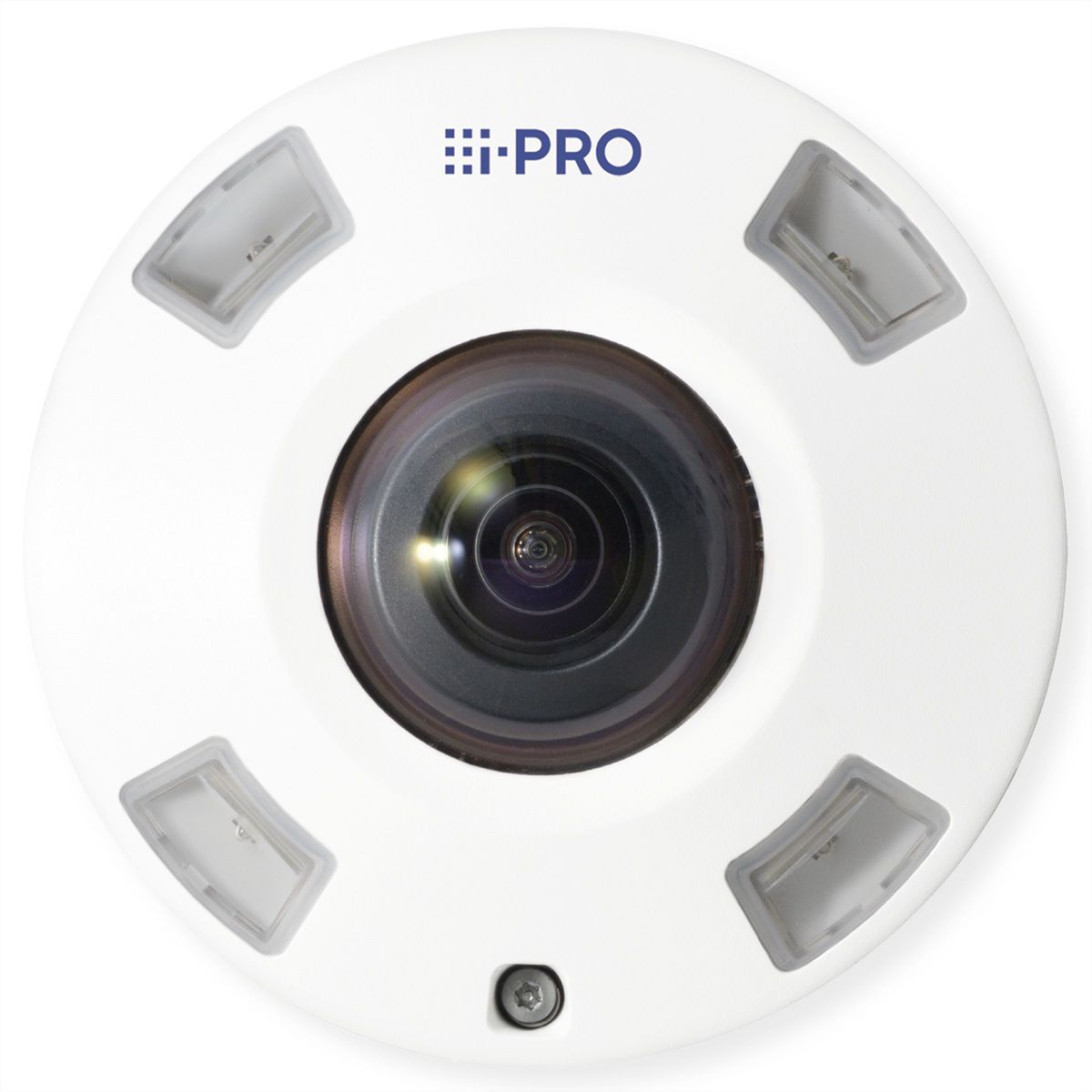 I-PRO WV-S4576LMA Caméra Fisheye 12 MP, 180°/360°, IR-LED 14m