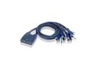 ATEN CS64US Switch KVM VGA, USB, Audio, 4 ports