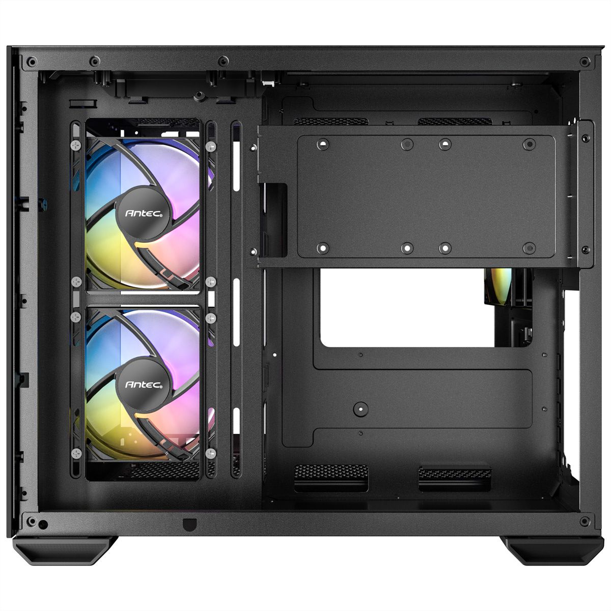 ANTEC CX600M ARGB B Boîtier PC Micro-ATX Gaming PC, noir
