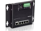TRENDnet TI-PG50F Switch industriel PoE+ Gigabit à 5 ports à accès frontal