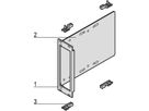 SCHROFF CPCI Module pour unité d'entraînement 1x 3 1/2", 3 U vertical, avec face avant