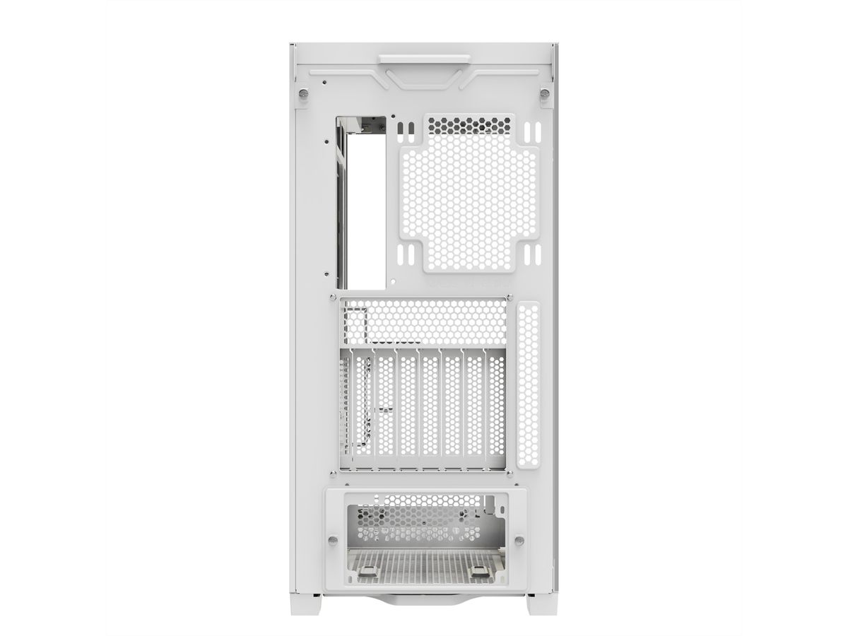 XILENCE Xilent Gleam X818.W.ARGB Gaming ATX PC blanc, Tour RGB ATX Midi