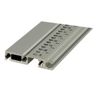 Rail horizontal SCHROFF, arrière, type R-ST, robuste, standard, 28 HP