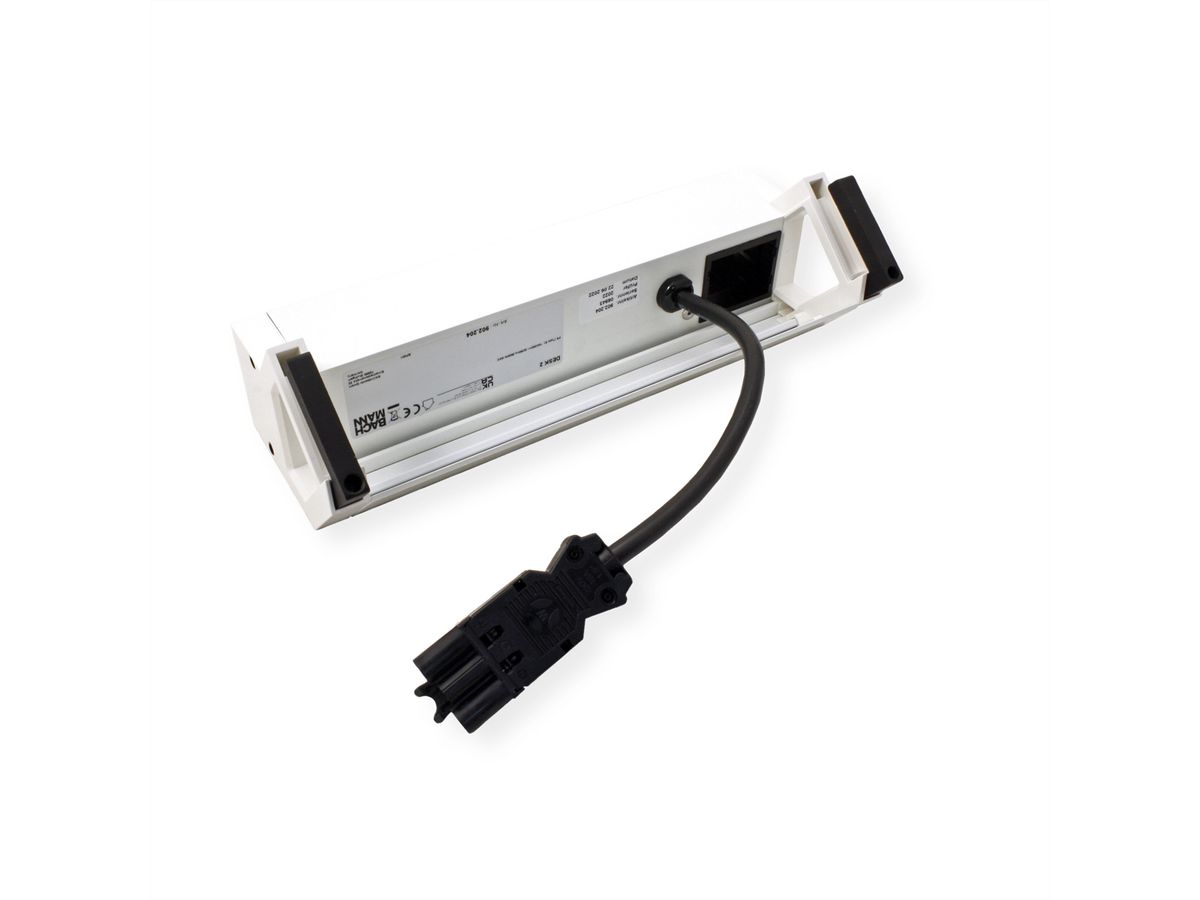 BACHMANN DESK2 3xUTE 1xCM 0,2m GST18 RAL9010