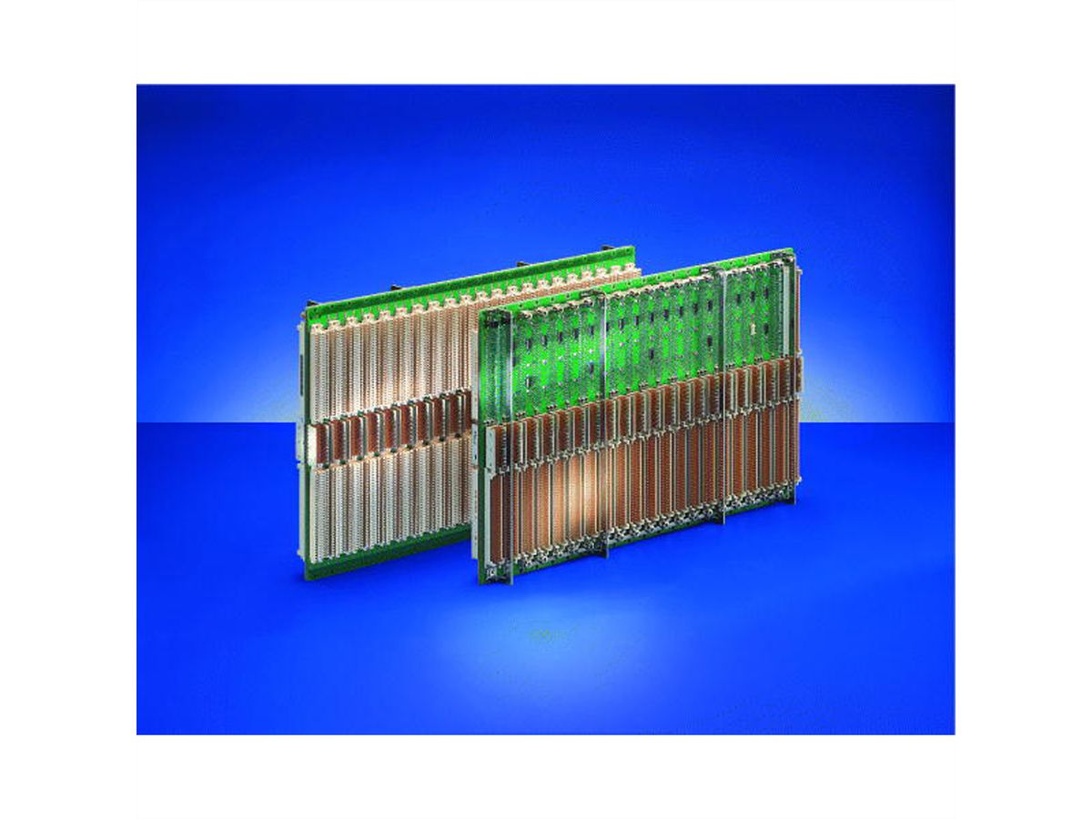 Carte-mère VME64x SCHROFF, 6 U, 8 slots sans P0