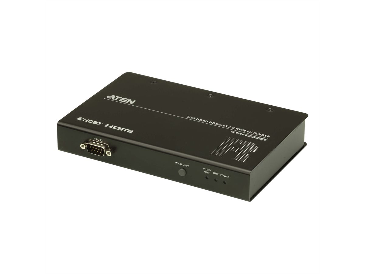 ATEN CE820R Système d'extension KVM USB HDMI HDBaseT 2.0 (unité distante) (4K à 100 m)