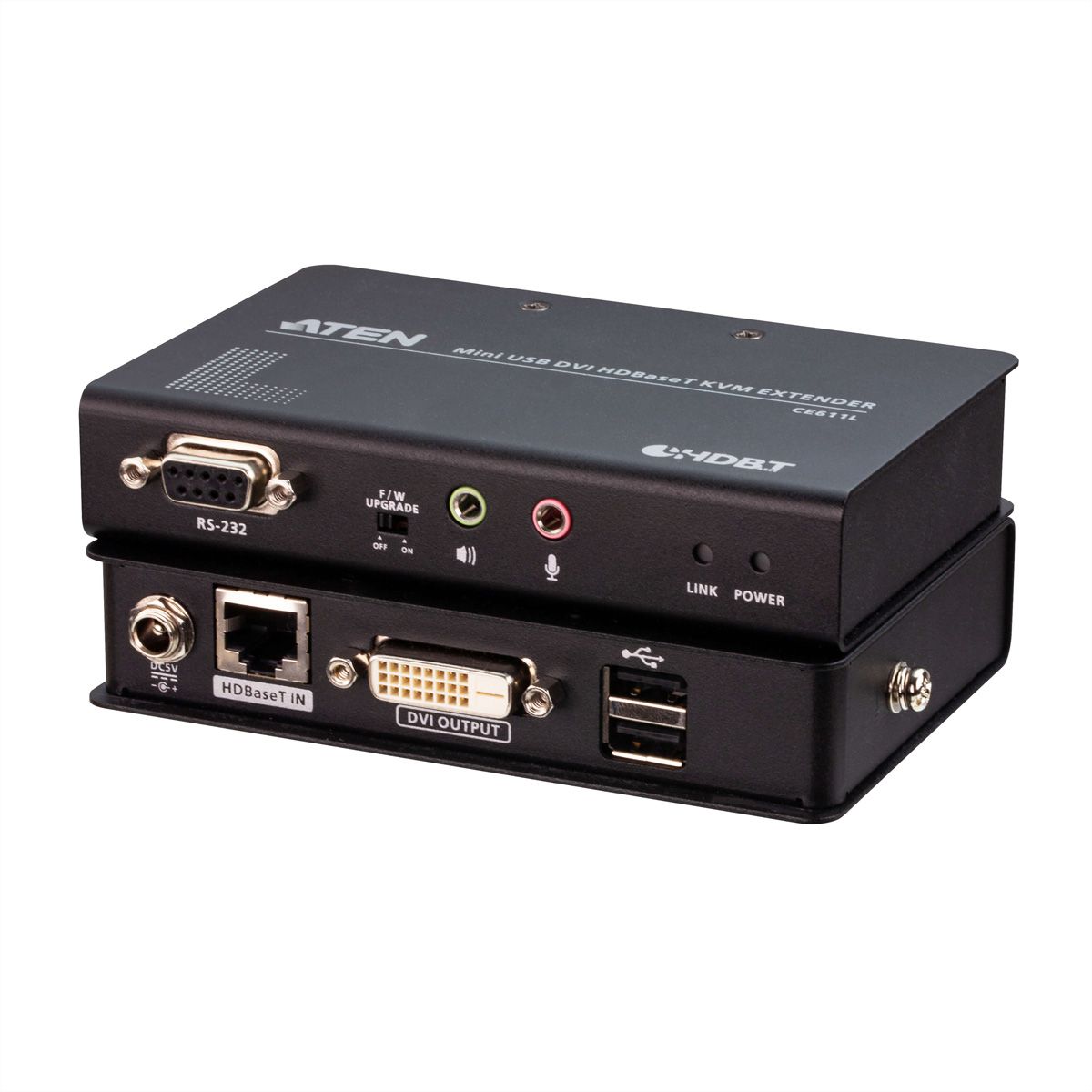 ATEN CE611 Mini système d'extension KVM USB DVI HDBaseT