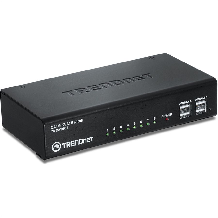 TRENDnet TK-CAT508 Switch KVM CAT5 à 8 ports