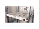 ROLINE 19" Unité de ventilation, 4 ventilateurs, Thermostat gris