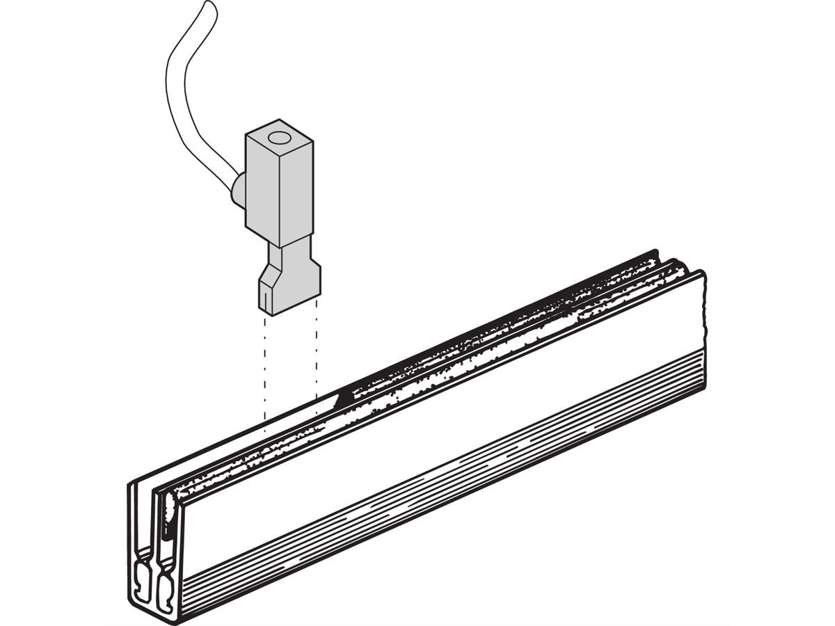 SCHROFF Power Connector 125 A pour jeu de barres 1 ... 4 pôles