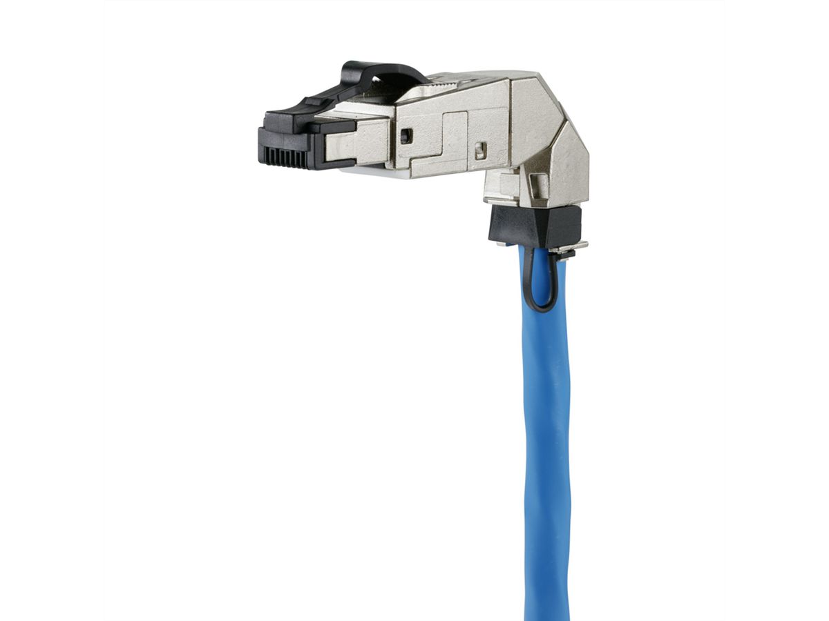 METZ CONNECT C6A RJ45 field plug pro 360