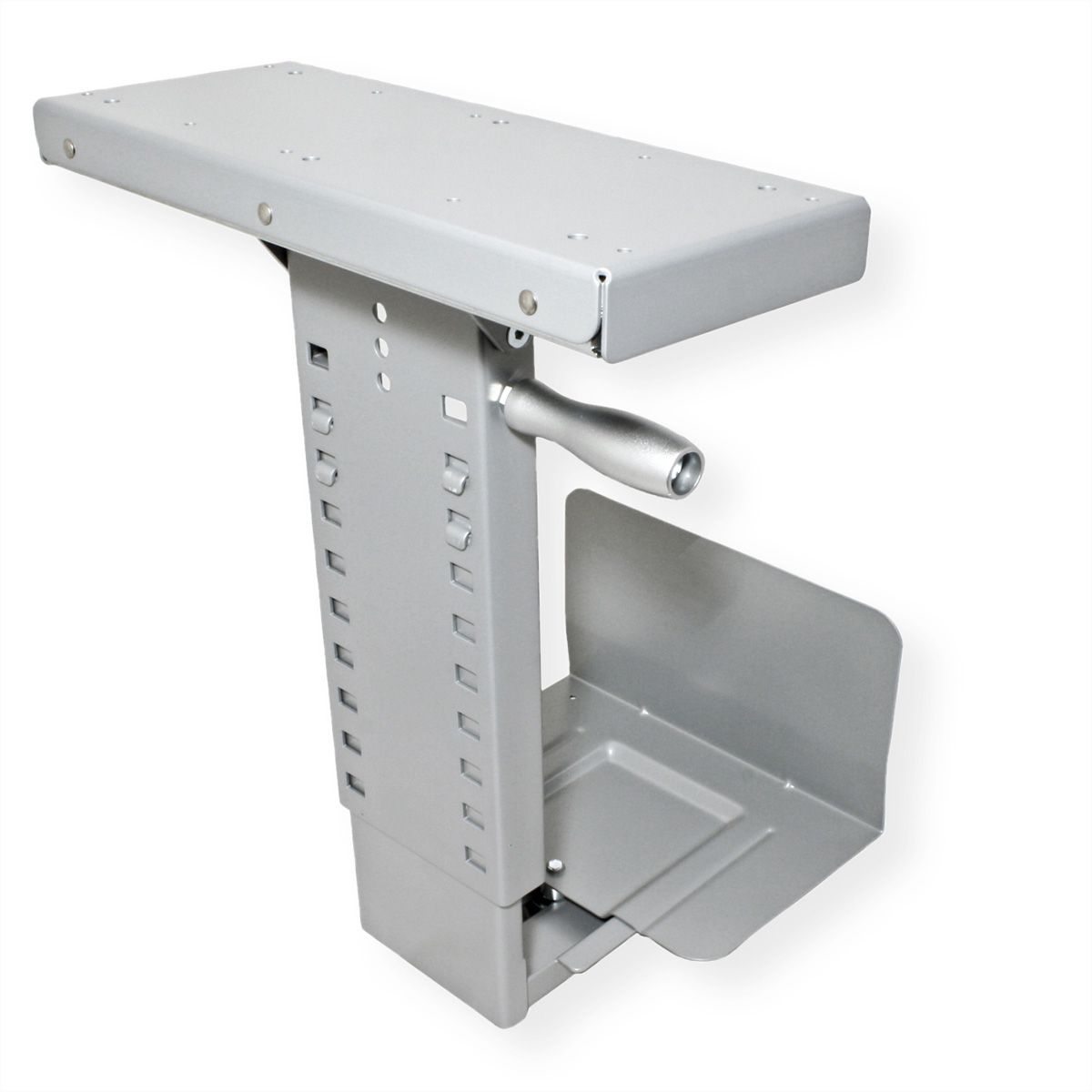 ROLINE Support PC pivotant, argent