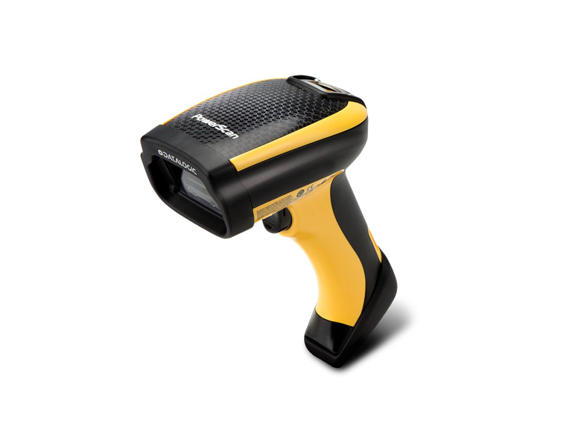 Datalogic PowerScan PM9100 Lecteur de code barre portable 1D LED Noir, Jaune