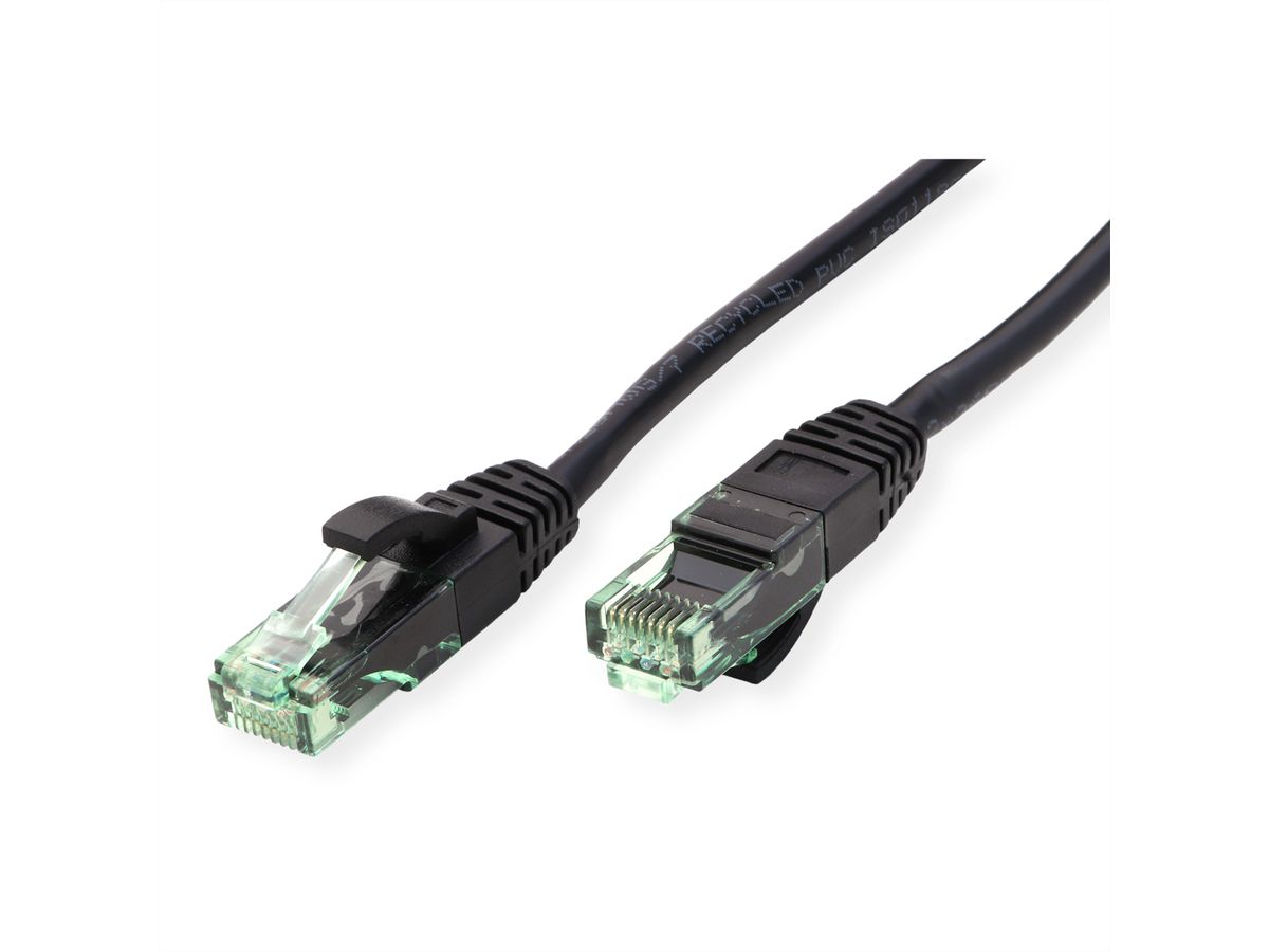 ROLINE RM Cordon UTP Cat.6A / 10 Gigabit, noir, 0,5 m
