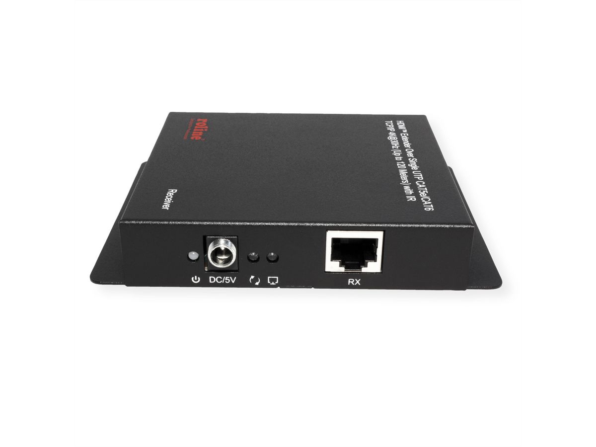 ROLINE Prolongateur HDMI sur IP, 4K30Hz, 120m, avec IR