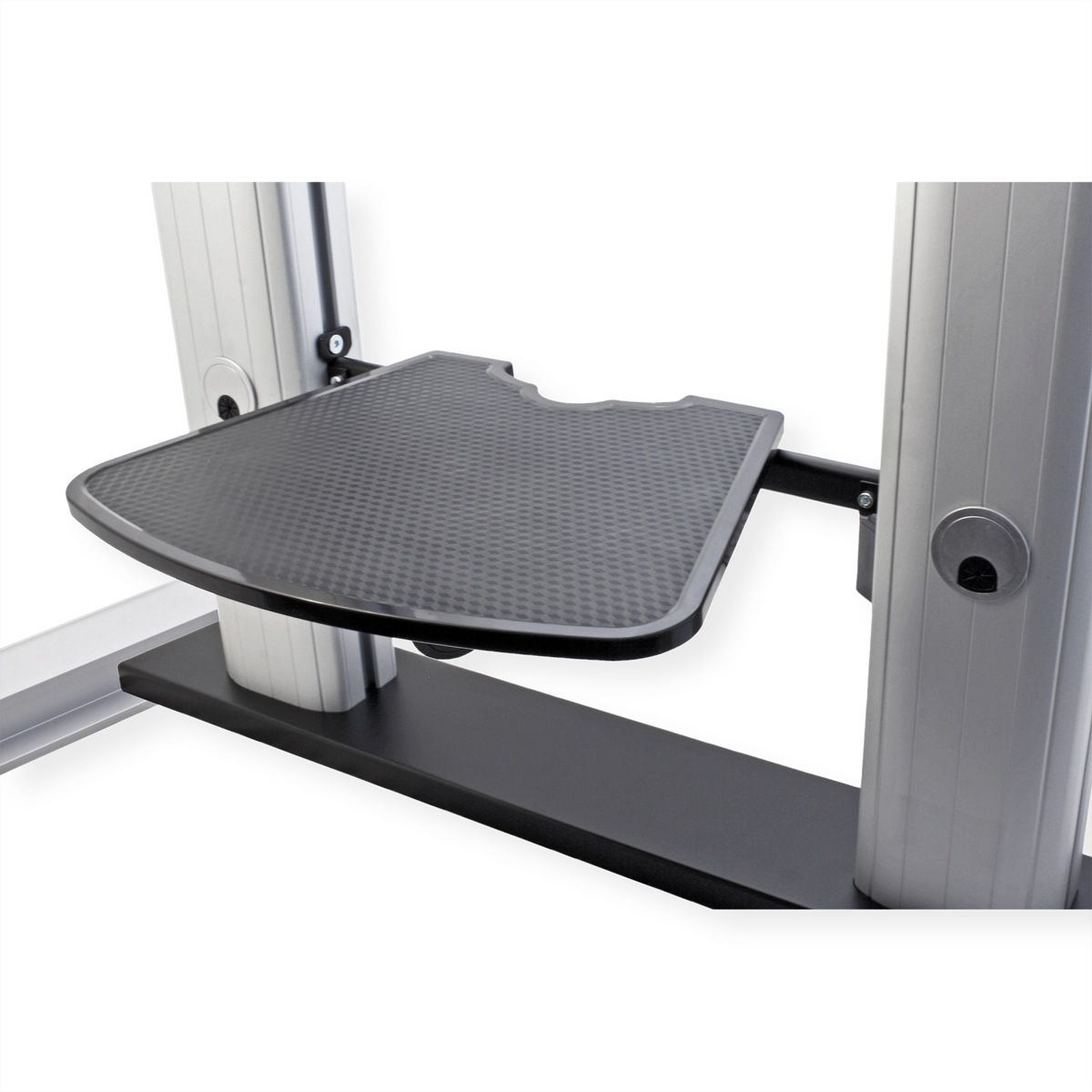 ROLINE Support LCD/TV sur roues, jusqu'à 100kg, argent