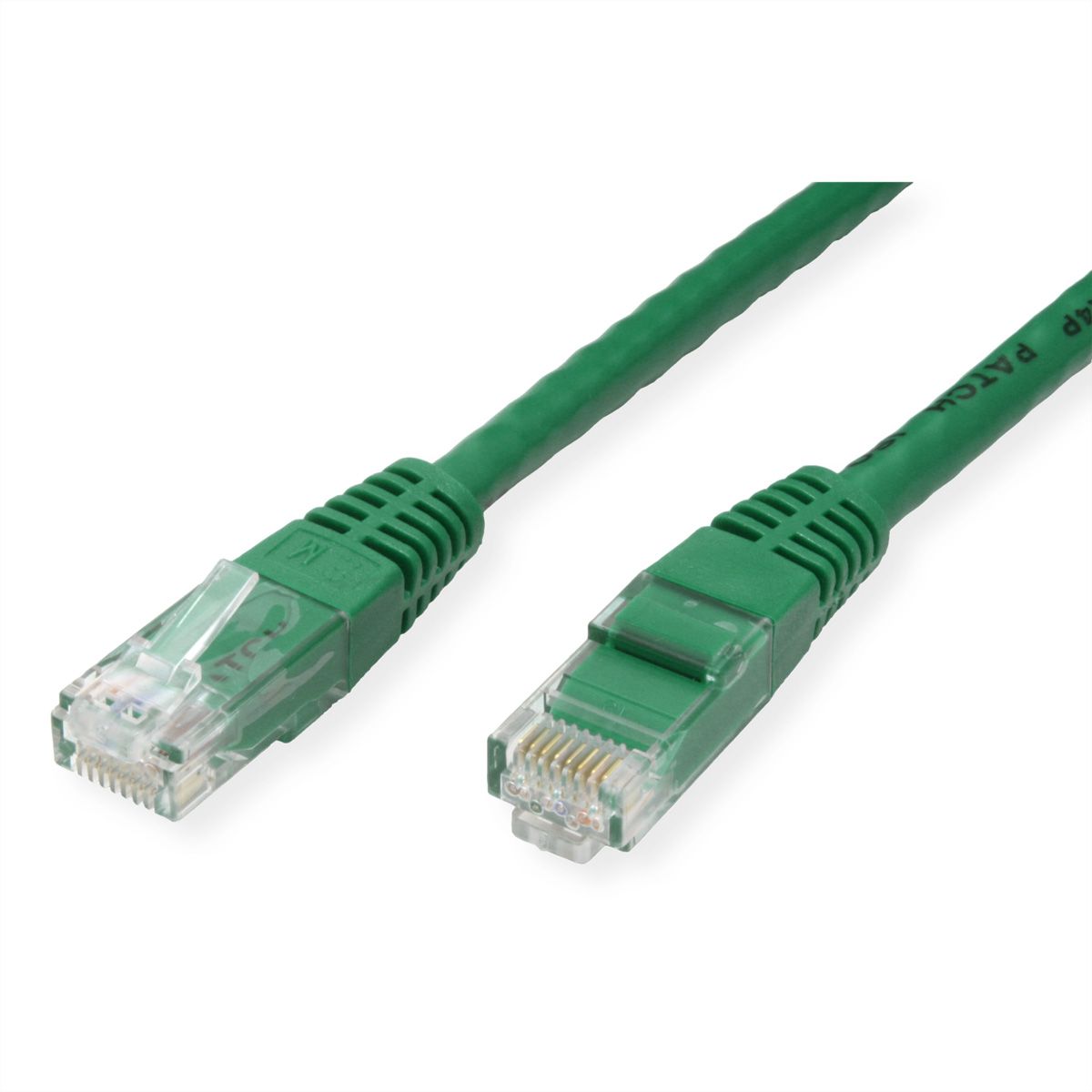 Cordon VALUE Cat.6 (Classe E) UTP confectionné, vert, 2 m