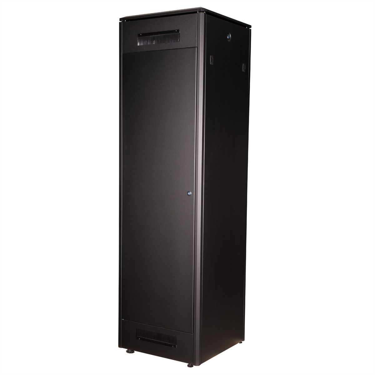 ROLINE 19" Baie réseau Pro 47U, 600x600 LxP Porte verre noir