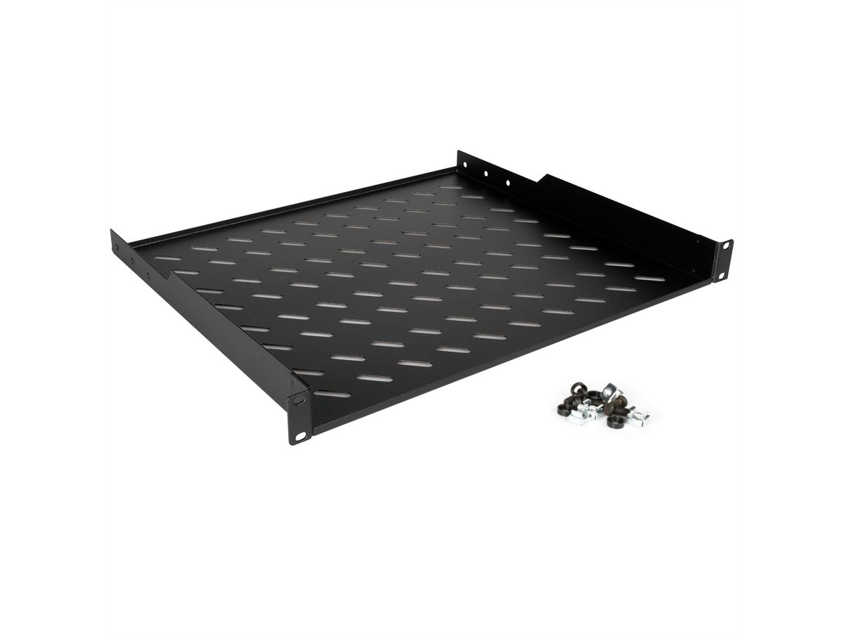 ROLINE 19" Etagère 1U 400P, 15kg de charge noir