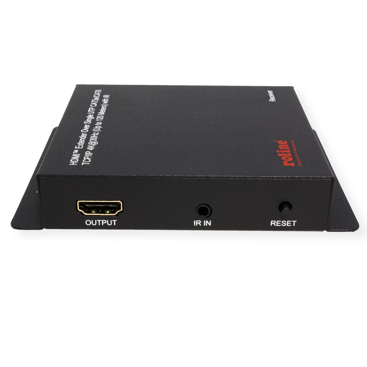 ROLINE Prolongateur HDMI sur IP, 4K30Hz, 120m, avec IR