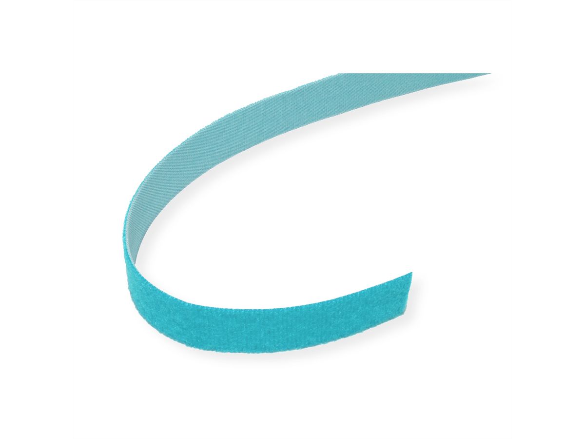VELCRO® One Wrap® Bande 20 mm, turquoise, 25 m