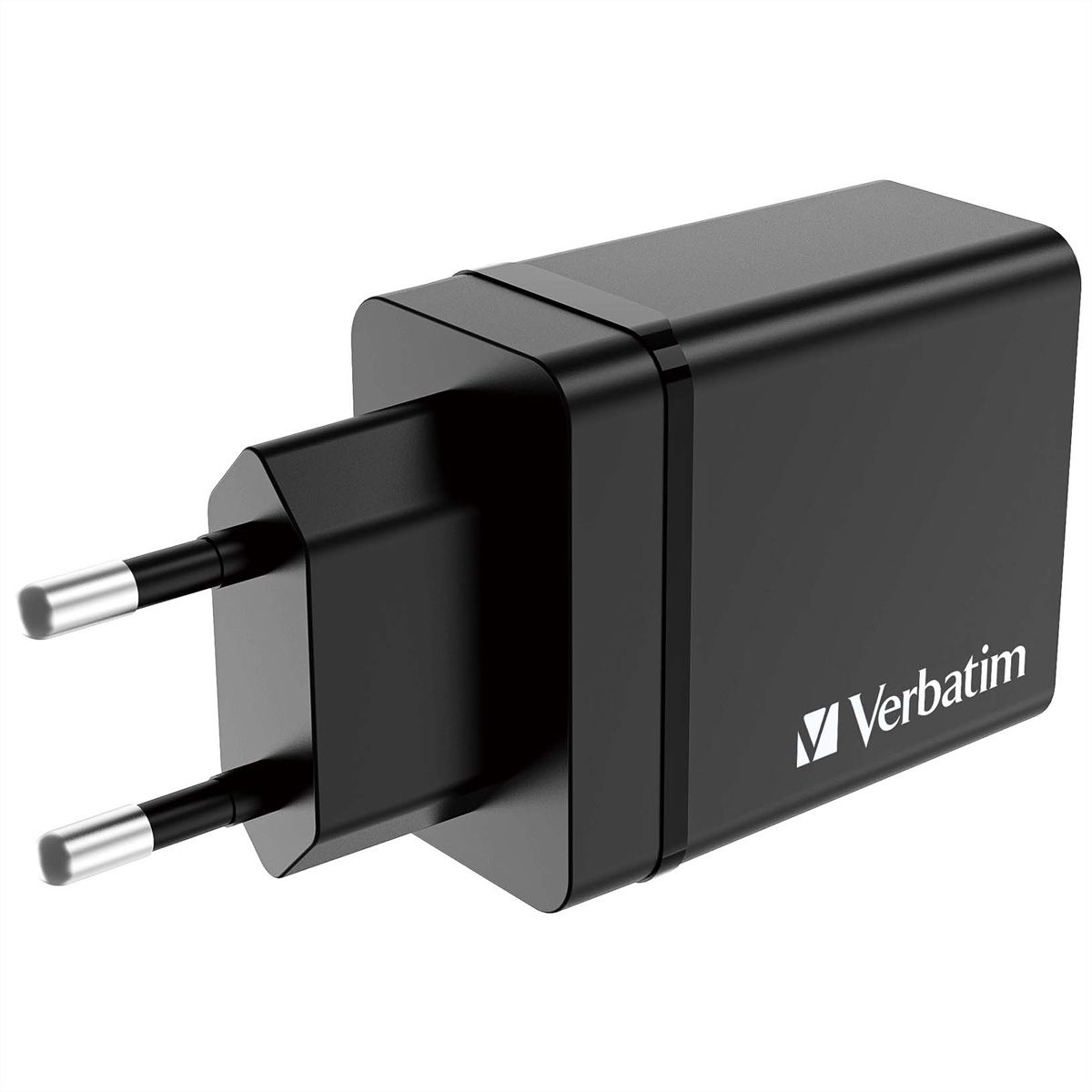 VERBATIM Chargeur USB mural 4 ports 30 W noir