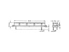 Connecteur SCHROFF Type H, EN 60603, DIN 41612, femelle, 15 contacts, longueur des broches 4.0 mm