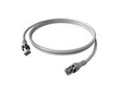Cordon EasyLan DualBoot PushPull IP20, Cat.6A (Classe EA), S/FTP, gris, 0,5 m