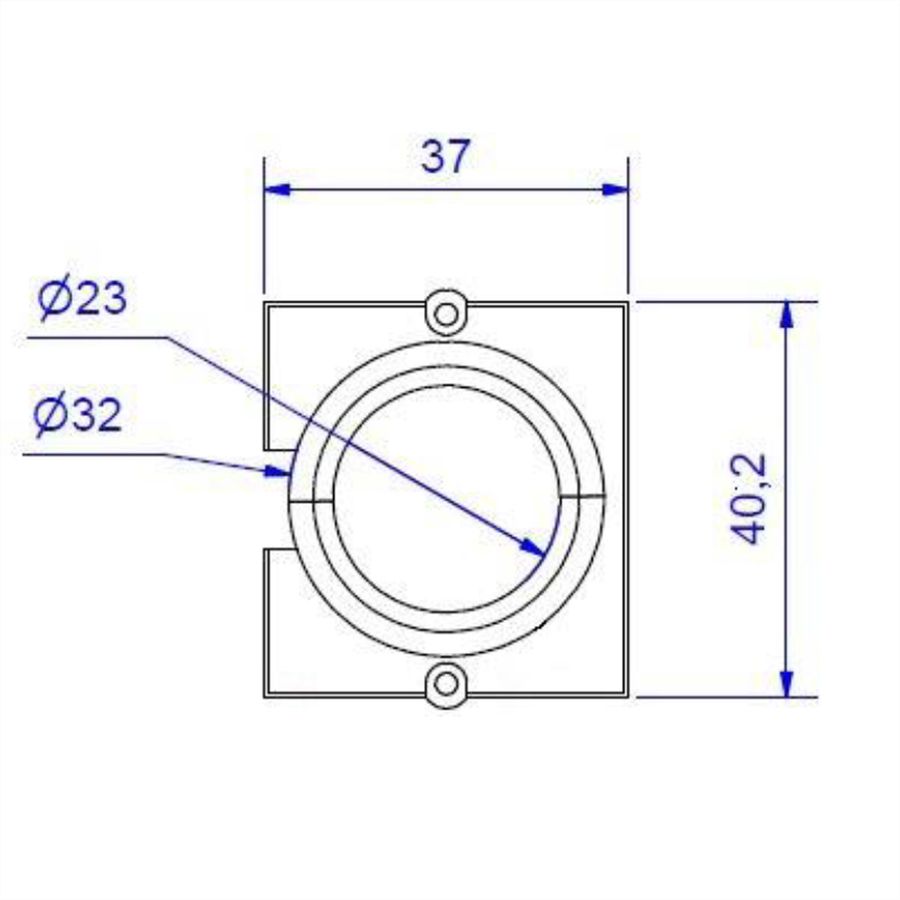 BACHMANN Module Custom 1 x passe-câble VGA