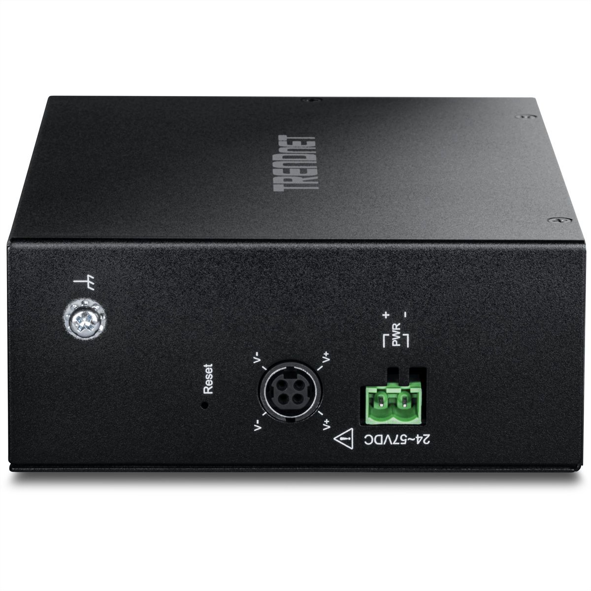 TRENDnet TI-PG743Bi Switch industriel Rail DIN Gigabit PoE+ L2 administrable à 7 ports 24 – 57V