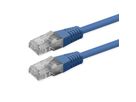 ROLINE Cordon Cat.6 (Classe E), UTP, PoE, bleu, 2 m