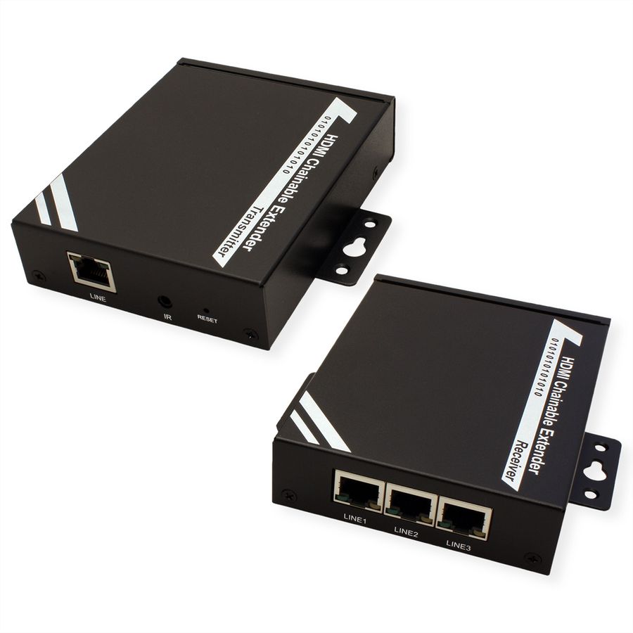 ROLINE Prolongateur HDMI via Twisted Pair, en cascade, Cat.5/6, 100m