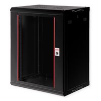 ROLINE 19" Boîtier mural Basic Plus 18U, 600x450 LxP noir