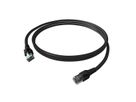 EasyLan FlexBoot Cordon Cat.6A, S/FTP, noir, 5 m