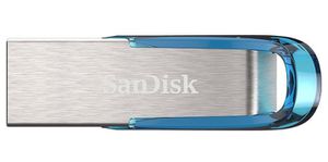 SanDisk Ultra Flair lecteur USB flash 32 Go USB Type-A 3.2 Gen 1 (3.1 Gen 1) Bleu, Argent