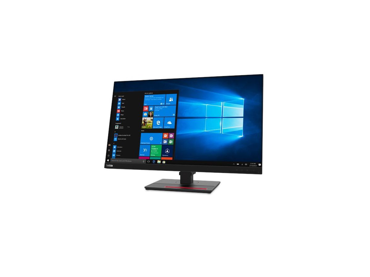 Lenovo ThinkVision T27q-20 écran plat de PC 68,6 cm (27") 2560 x 1440 pixels Quad HD LCD Noir
