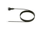 BACHMANN Câble néoprène 3G1.50 3m, H07RN-F 3G1.50 noir 32/fils ouverts