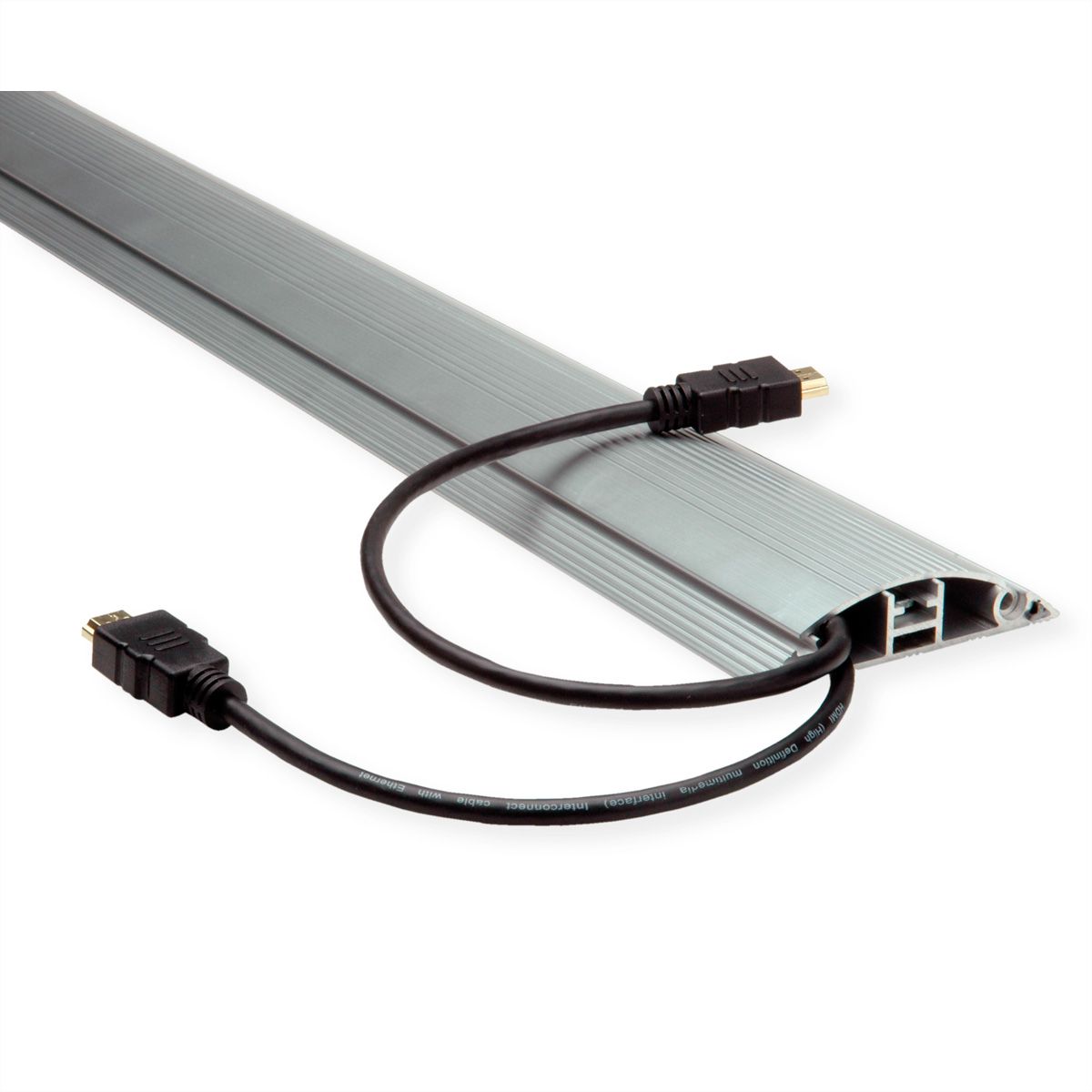 ROLINE Câble HDMI High Speed avec Ethernet, TPE, noir, 1,5 m