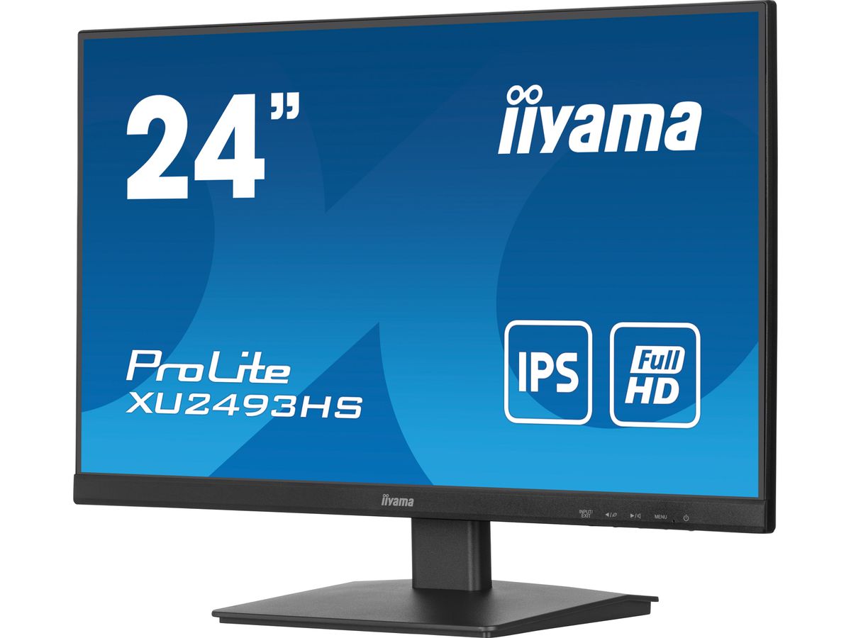 iiyama ProLite XU2493HS-B6 écran plat de PC 60,5 cm (23.8") 1920 x 1080 pixels Full HD LED Noir