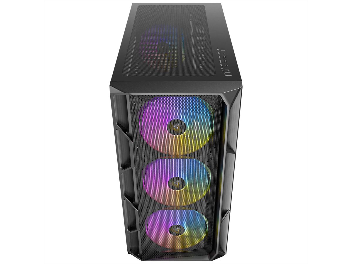 ANTEC AX-1000 ARGB Boîtier PC Gaming E-ATX, ATX, Micro-ATX, ITX Mid Tower, noir