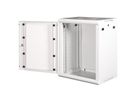 ROLINE 19" Boîtier mural Basic Plus 18U, 600x450 LxP gris