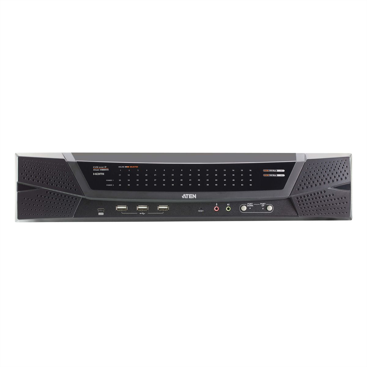 ATEN KN8064VB Switch KVM sur IP 64 ports multi-interface Cat 5
