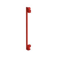 SCHROFF Support de carte de circuit imprimé pour fixer la face avant/la carte de circuit imprimé, plastique, rouge