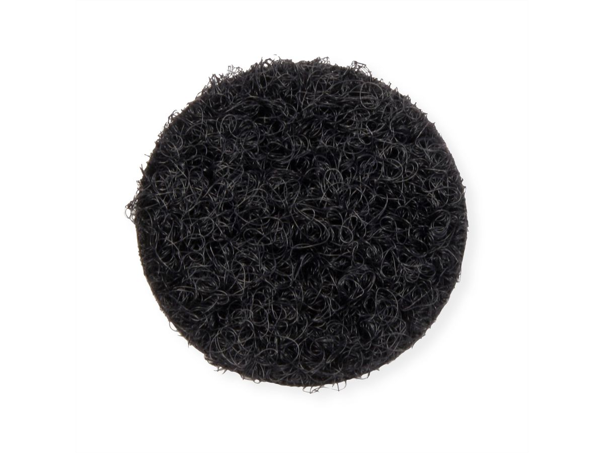 VELCRO® VELCOIN® Pastilles, laine, L: 5 m / Ø 22mm, 5m