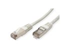 Cordon ROLINE Cat.5e (Classe D) S/FTP AWG26, gris, 7 m