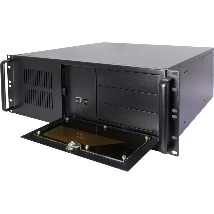 Boîtier industriel STD 19", IPC 4U 4088-S, noir