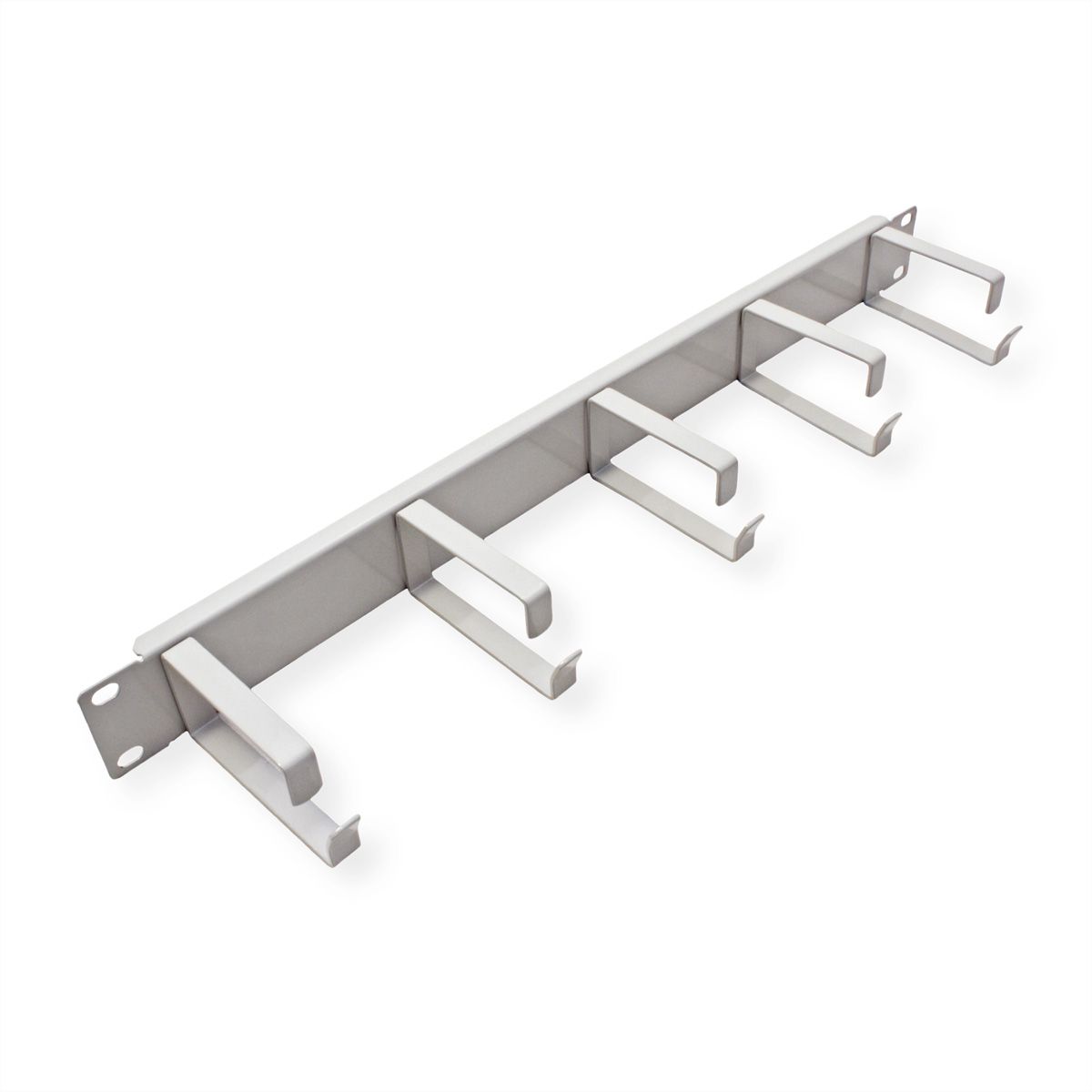 VALUE Face avant 19" pour chemin de câbles horizontaux ou verticaux, type G, gris