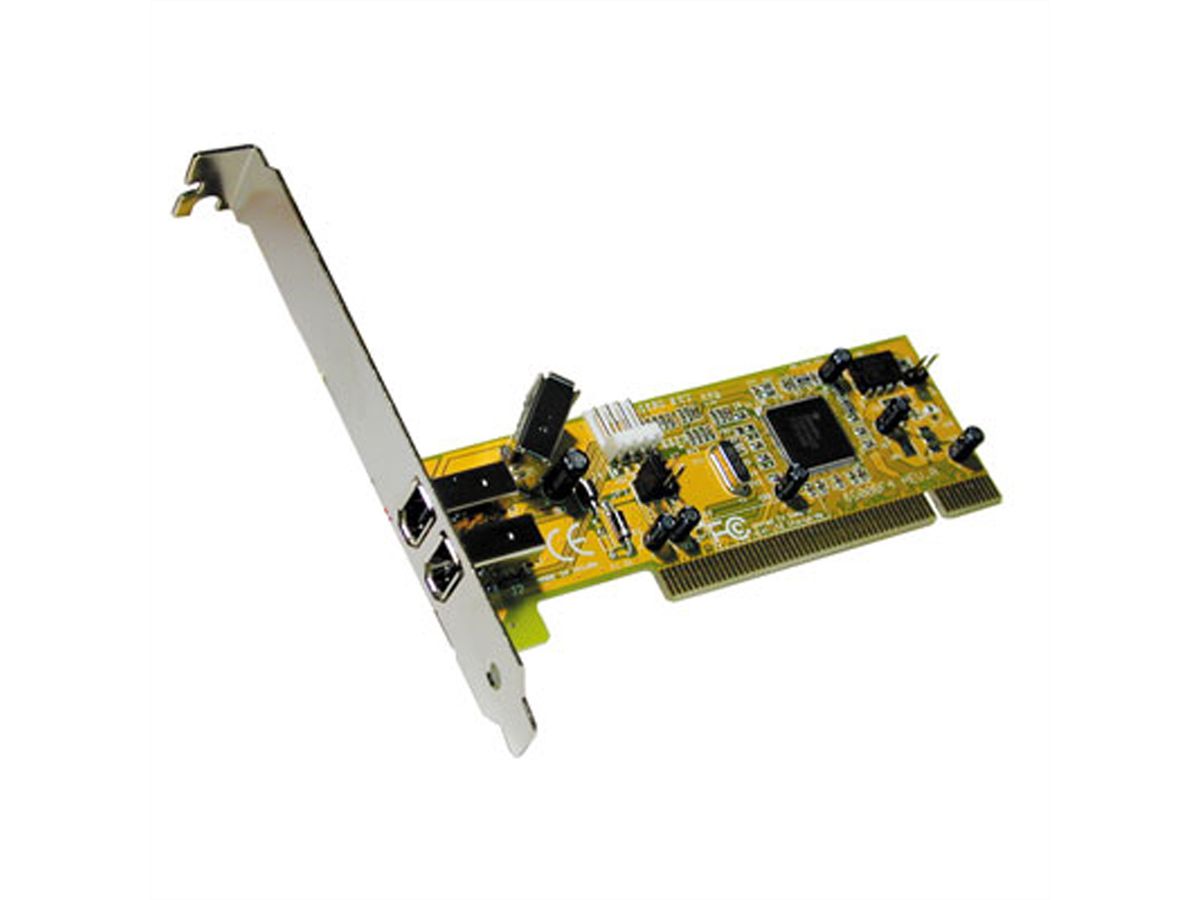 EXSYS Carte EX-6450 PCI, FireWire bulk (sans Ulead Vidéo), 3 ports